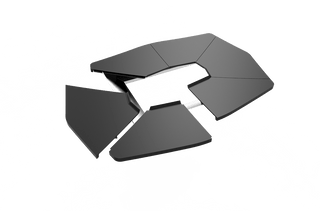 Augoust Atviri griliai Daugiafunkcė lauko kepsninė-orkaitė Augoust Four-grill Gastronomique