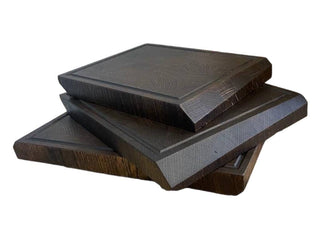 Chefs Soul Pjaustymas ir smulkinimas Ąžuolinė pjaustymo lentelė Chefs Soul Lightstruck, tamsi 30 x 45