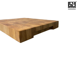 Chefs Soul Pjaustymas ir smulkinimas Ąžuolinė pjaustymo lentelė Chefs Soul Madrook Large, 30 x 45