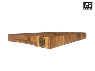 Chefs Soul Pjaustymas ir smulkinimas Ąžuolinė pjaustymo lentelė Chefs Soul Madrook Large, 30 x 45