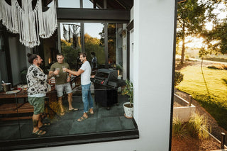 Enders Dujiniai griliai Dujinis Grilis Enders Monroe Pro 3 SIK Turbo Shadow su Turbo Zona ir Šonine Virykle, Grafito Spalvos