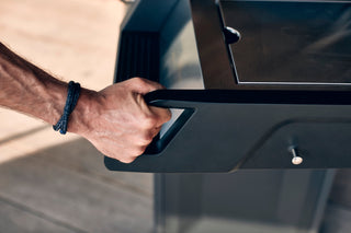 Enders Dujiniai griliai Dujinis Grilis Enders Monroe Pro 4 SIK Turbo su Turbo Zona ir Šonine Virykle, Plieno Spalvos