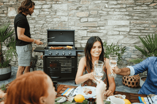 Enders Dujiniai griliai Dujinis Grilis Enders San Diego 4, Juodos Spalvos