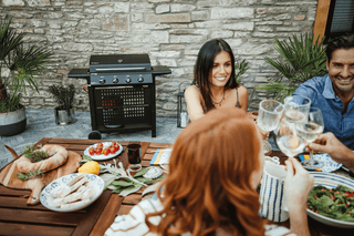 Enders Dujiniai griliai Dujinis Grilis Enders San Diego 4, Juodos Spalvos