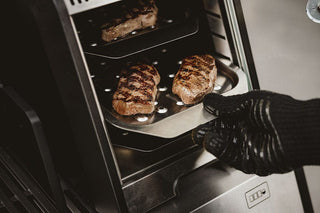 Enders Dujiniai griliai Dujinis Grilis Enders Uniq Pro 3 Iko Kitchen Cruster su Turbo Zona ir Šonine Orkaite, Juodas/Plieno Spalvos