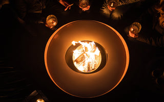 Feu Du Jardin Atviri griliai Lauko Ugniavietė Feu du Jardin Wave Rust, Ø 98 x 57 cm