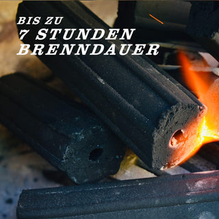 King Crocodile Kuras Presuoti kokoso kevalo anglies briketai King Crocodile, 10 kg