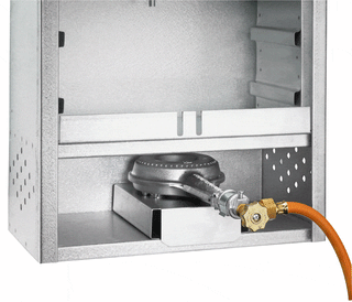 Peetz Räucherofen Rūkinimas Dujinis šildytuvas Peetz rūkykloms 4200 vatų