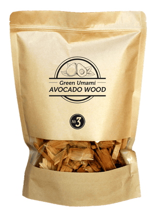 Smokey Olive Wood Rūkinimas Medžio drožlės SMOKEY OLIVE WOOD Avocado (Avokadas) No.3, 1,7 l, frakcija 2 -3 cm