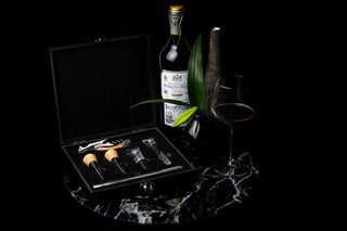 Vyno mylėtojų aksesuarų rinkinys su dėžute, 6 vnt., LAGUIOLE Luxury line by STYLE DE VIE