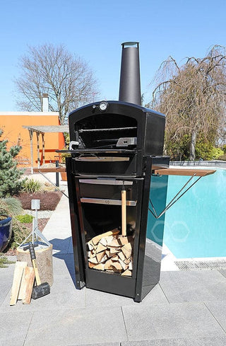 Augoust Atviri griliai Daugiafunkcė lauko kepsninė-orkaitė Augoust Four-grill Gastronomique