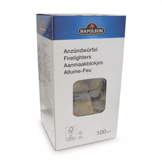 NAPOLEON Įkūrimo priemonės Įdegtukai NAPOLEON, ekologiški, bekvapiai, 100 vnt.