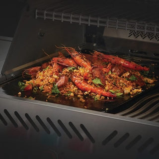 NAPOLEON Kepimas ant grotelių Ketaus kepimo plokštuma NAPOLEON Griddle, dvipusė, 45,1 x 33 cm