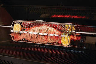 NAPOLEON Sukamų iešmų sistemos Sukamasis krepšys gruzdinimui NAPOLEON, universalus, 2 dalių