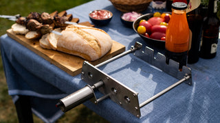 Nevartyk Iešmai NEVARTYK automatinė šašlykų vartymo sistema, 4 iešmai, Priedas šašlykinėms