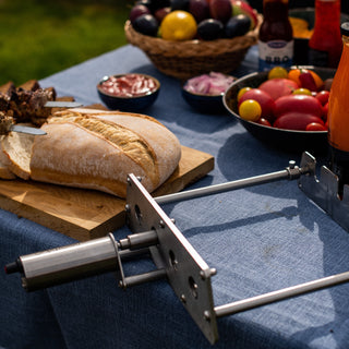 Nevartyk Iešmai NEVARTYK automatinė šašlykų vartymo sistema, 4 iešmai, Priedas šašlykinėms