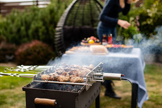 Nevartyk Iešmai NEVARTYK automatinė šašlykų vartymo sistema, 6 iešmai, Priedas griliui