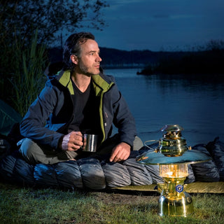 Petromax Apšvietimas Parafino lempa PETROMAX HK 500, chromas, aukštis 40 cm, 400 vatų šviesos srautas