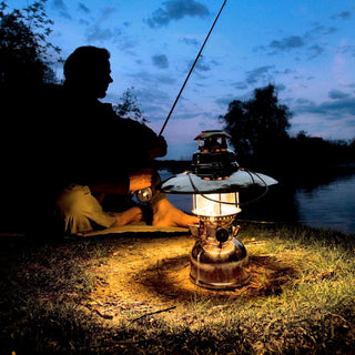 Petromax Apšvietimas Parafino lempa PETROMAX HK 500, chromas, aukštis 40 cm, 400 vatų šviesos srautas