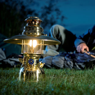 Petromax Apšvietimas Parafino lempa PETROMAX HK 500, chromas, aukštis 40 cm, 400 vatų šviesos srautas