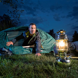 Petromax Apšvietimas Parafino lempa PETROMAX HK 500, chromas, aukštis 40 cm, 400 vatų šviesos srautas