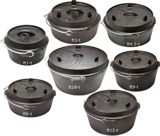 Petromax Indai iš ketaus Ketaus katilas PETROMAX FT4,5-T be kojų