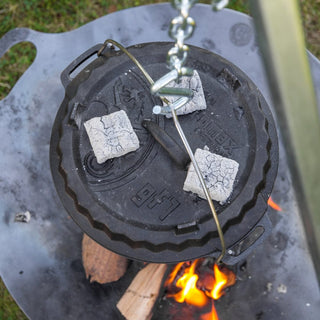 Petromax Indai iš ketaus Ketaus kepimo forma PETROMAX pyragui (su dangčiu) 23,8 x 16,3 x 23,8 cm