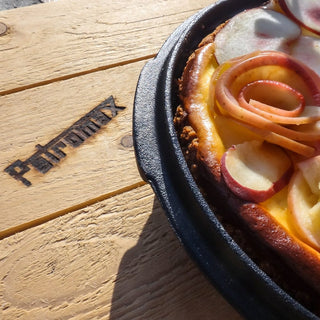 Petromax Indai iš ketaus Ketaus kepimo forma PETROMAX pyragui (su dangčiu) 23,8 x 16,3 x 23,8 cm