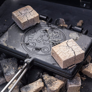 Petromax Indai iš ketaus Ketaus vaflių keptuvė PETROMAX, ilga rankena, 3 x 20 x 72 cm