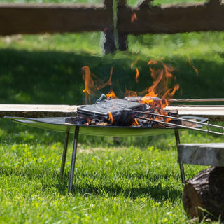 Petromax Indai iš ketaus Ketaus vaflių keptuvė PETROMAX, ilga rankena, 3 x 20 x 72 cm