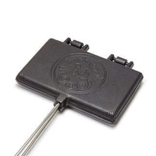 Petromax Indai iš ketaus Ketaus vaflių keptuvė PETROMAX, ilga rankena, 3 x 20 x 72 cm