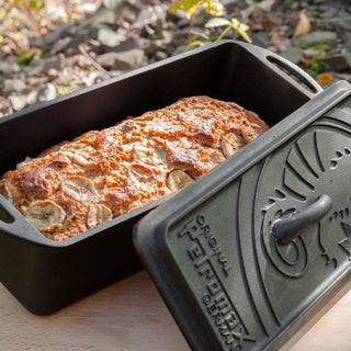 Petromax Indai iš ketaus Stačiakampis ketaus indas PETROMAX K4 su dangčiu, 13.4 x 13 x 13.5 cm, 2.4 l