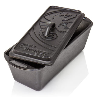 Petromax Indai iš ketaus Stačiakampis ketaus indas PETROMAX K4 su dangčiu, 13.4 x 13 x 13.5 cm, 2.4 l