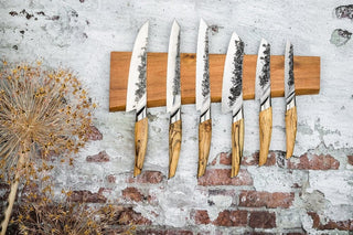 STYLE DE VIE Pjaustymas ir smulkinimas Japoniško stiliaus peilis STYLE DE VIE, Katai Forged, Santoku, 14 cm