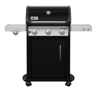 WEBER Dujiniai griliai Dujinis grilis Weber Spirit E-325 GBS, su šonine virykle, juoda