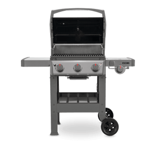 WEBER Dujiniai griliai Dujinis grilis WEBER Spirit II E-320 GBS su šonine virykle, juodas,  60 x 46 cm
