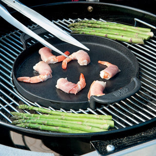 WEBER Indai iš ketaus Ketaus keptuvė WEBER GBS sistemai Ø 38,5 x 30,5