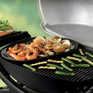 WEBER Kepimo paviršiai Keraminis kepimo padėklas WEBER Griddle, 40 x 22 cm