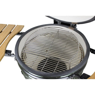ZYLE Kamado griliai Anglinis kamado grilis ZYLE Large KS, pilkas, Ø 56 cm