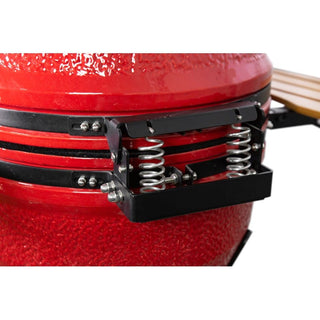 ZYLE Kamado griliai Anglinis kamado grilis ZYLE Large KS, raudonas, Ø 56 cm