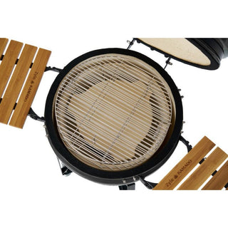 ZYLE Kamado griliai Anglinis kamado grilis ZYLE Large, pilkas, Ø 56 cm