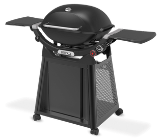 WEBER Q 3200N+ gas grill with side tables and premium cart, 1501137 - WEBER - Evelostore