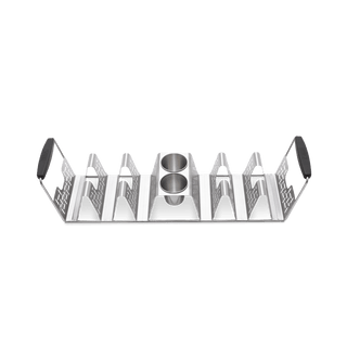 WEBER Taco Rack with 6 Tacos Grilling Tools, 3400845 - WEBER - Evelostore