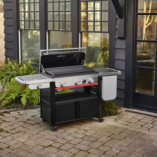 WEBER SLATE GPSB 76 CM Premium Griddle Gas Grill – 1501008