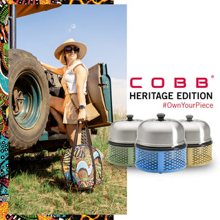 COBB Pro Heritage | Sand travel/picnic grill, carbon, Ø 33 cm