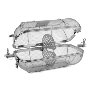WEBER CRAFTED ROTISSERIE grilling basket 19x48x20cm, 7686 - WEBER - Evelostore