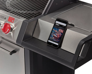 Enders Monroe Pro 3 SIK Turbo Gas Grill with Turbo Zone and Side Cooker, Steel Colours