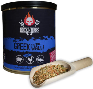 ROCK'N'RUBS  Frontline Universalūs Prieskoniai "Another Greek in the Wall" (graikiškiems patiekalams), 140 g