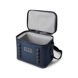 YETI Hopper Flip 18 Soft Cooler minkštas šaltkrepšis, Tamsiai mėlyna spalva - nuotrauka 3