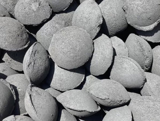 Pressed coconut shell charcoal briquettes King Crocodile, 10 kg